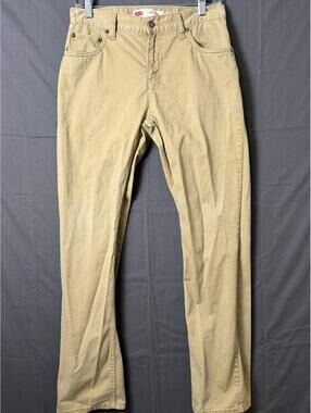 Levi’s 511 Slim Boys 18 (29x29)  Regular Khaki Pants Beige Casual Cotton
